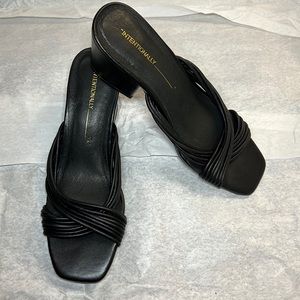 Black Strappy Sandals